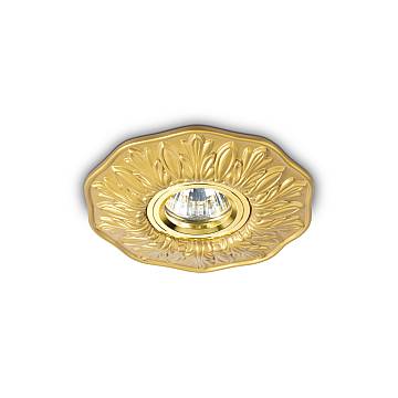 Tecnico Classico Polka Alluminio Ottone 1 Luce Gu10