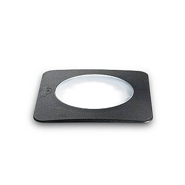 Faretto Da Incasso Moderno Gravity Square Materie Plastiche Nero 1 Luce Gx53 Big