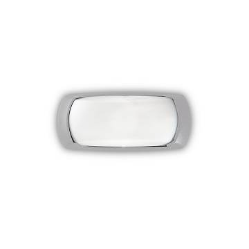Applique Moderna Felix-2 Materie Plastiche Grigio 1 Luce E27