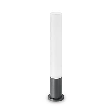 Palo Da Esterno Tondo Moderno Edo Alluminio-Materie Plastiche Antracite Gx53 Palo Da Esterno Tondo Moderno Edo Alluminio-Materie Plastiche Antracite Gx53