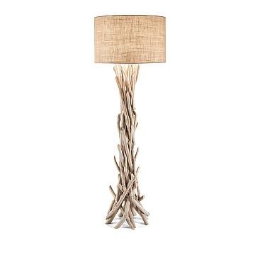Piantana Industrial-Minimal Driftwood Metallo-Legno Marrone 1 Luce E27 Piantana Industrial-Minimal Driftwood Metallo-Legno Marrone 1 Luce E27