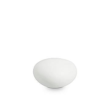 Piantana Moderna Sasso Materie Plastiche Bianco 1 Luce G9 3W 3000K Luce Calda