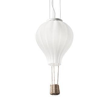 Sospensione Moderna Dream Corda Bianco 1 Luce E27 D30Cm Sospensione Moderna Dream Corda Bianco 1 Luce E27 D30Cm