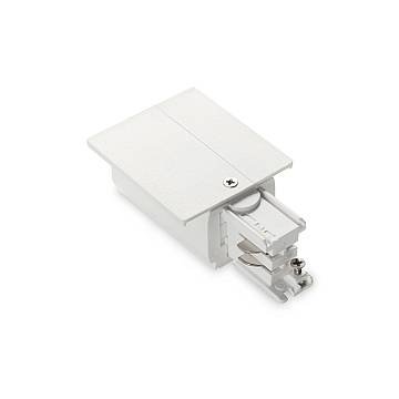 Kit Connettore Da Incasso Principale E Destro On-Off Link Alluminio Bianco