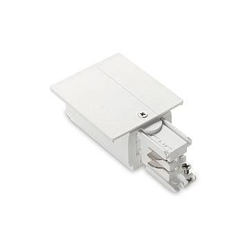 Kit Connettore Da Incasso Principale E Sinistro On-Off Link Alluminio Bianco