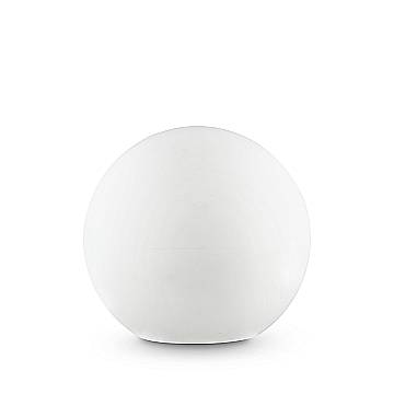 Piantana Moderna Sole Materie Plastiche Bianco 1 Luce E27 D50Cm
