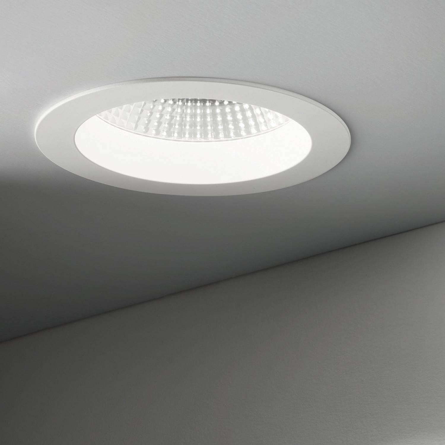 Faretto Incasso Basic Fi Alluminio Bianco Led 15W 3000K Luce Calda 193465
