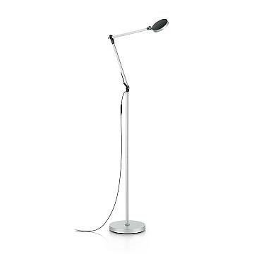 Piantana Moderna Futura Alluminio-Plastiche Cromo Led 12,5W 4000K Piantana Moderna Futura Alluminio-Plastiche Cromo Led 12,5W 4000K