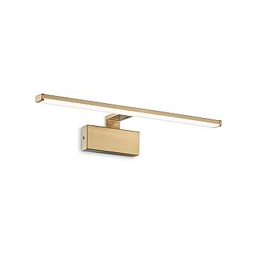 Applique Contemporanea Alma Metallo Ottone Led 12,5W 3000K Luce Calda