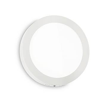 Applique Moderna Round Universal Alluminio-Plastiche Bianco Led 36W 3000K D40