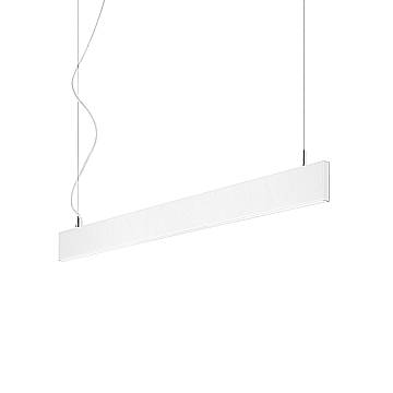 Sospensione Modulare Moderna Linus Alluminio Bianco Led 32W 3000K Luce Calda