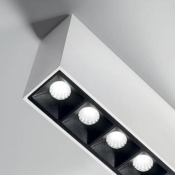 Modulo Da Soffitto Lika Alluminio Bianco Led 12,5W 3000K Luce Calda Modulo Da Soffitto Lika Alluminio Bianco Led 12,5W 3000K Luce Calda