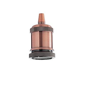 Portalampada Metallo Rame 1 Luce E27