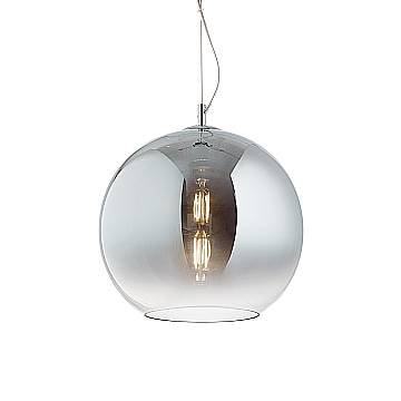 Sospensione Moderna Nemo Metallo Cromo Sfumato 1 Luce E27 D40Cm