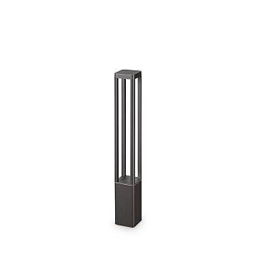 Piantana Moderna Tifone Alluminio Antracite Led 8,5W 3000K Luce Calda H65Cm