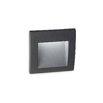 Tecnico Moderno Wire Alluminio Antracite Led 1,5W 3000K Luce Calda