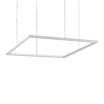 Sospensione Moderna Oracle Alluminio-Materie Plastiche Bianco Led 53W K Luce