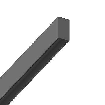 Profilo Alto 200Cm Ego Alluminio Nero Profilo Alto 200Cm Ego Alluminio Nero