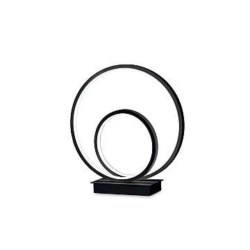 Lampada Da Scrivania-Ufficio Moderna Oz Metallo Nero Led 23W 3000K Luce Calda Lampada Da Scrivania-Ufficio Moderna Oz Metallo Nero Led 23W 3000K Luce Calda
