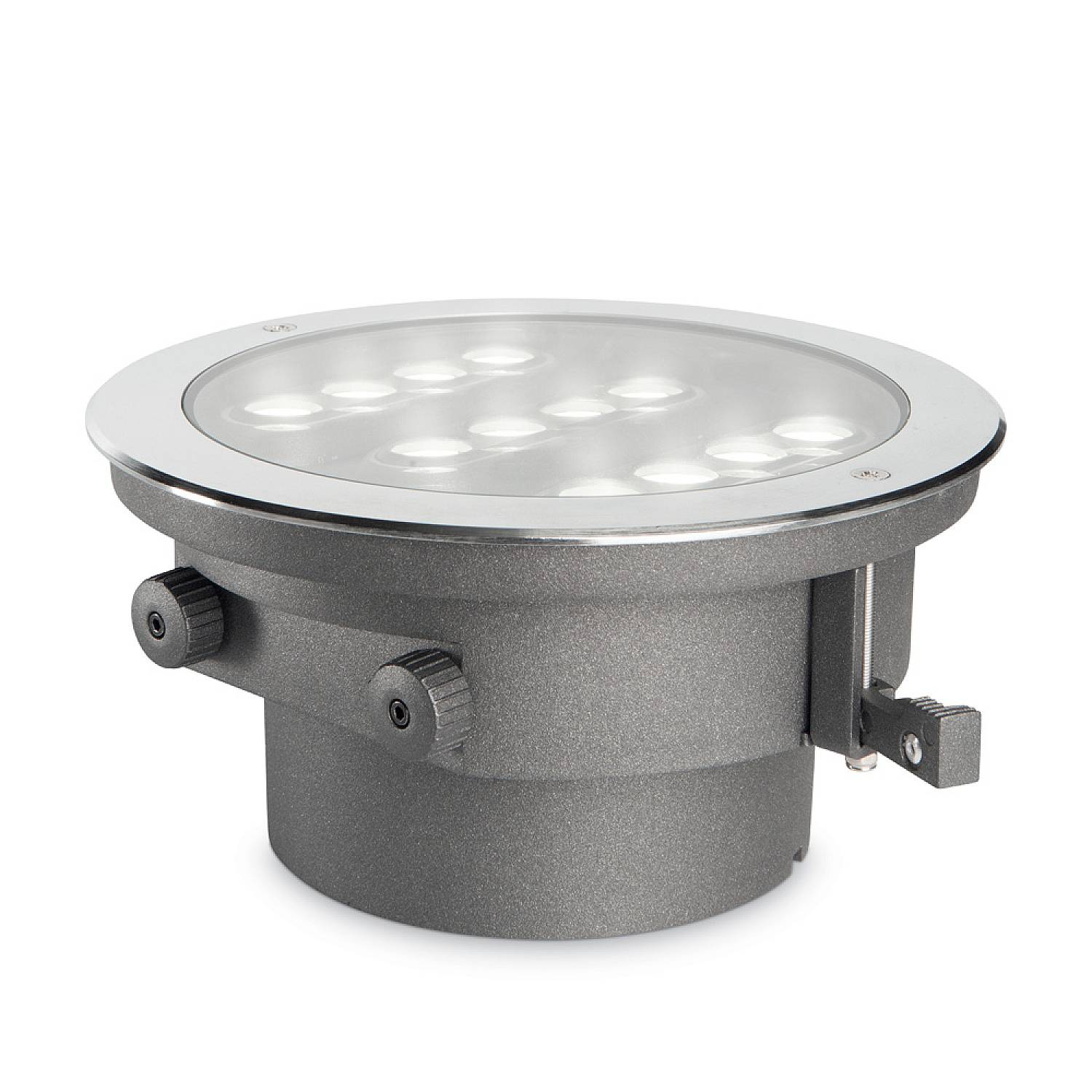 Tecnico Moderno Taurus Alluminio Cromo Led 20W 3000K Luce Calda 277035