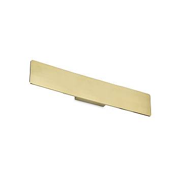 Applique Moderna Zig Zag Metallo Ottone Led 23W 3000K Luce Calda Applique Moderna Zig Zag Metallo Ottone Led 23W 3000K Luce Calda