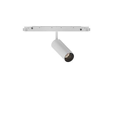 Faretto Binario Singolo On-Off Ego Alluminio Bianco 1 Luce 12W 3000K Luce Calda Faretto Binario Singolo On-Off Ego Alluminio Bianco 1 Luce 12W 3000K Luce Calda
