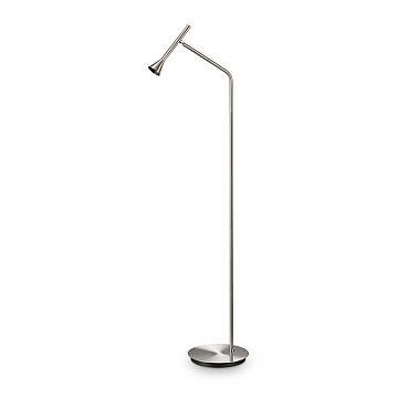 Piantana Moderna Diesis Metallo Cromo Led 4,5W 3000K Luce Calda