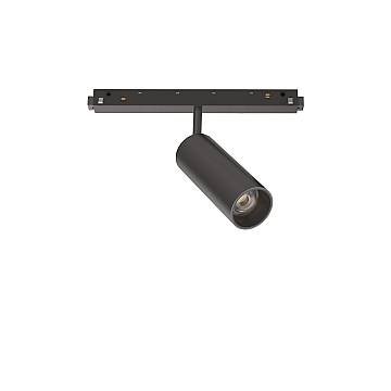 Faretto Binario Singolo Dali Ego Alluminio Nero 1 Luce 12W 3000K Luce Calda Faretto Binario Singolo Dali Ego Alluminio Nero 1 Luce 12W 3000K Luce Calda