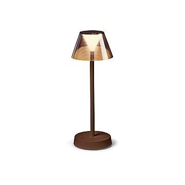 Lampada Da Tavolo Moderna Lolita Metallo Coffee Led 7W 3000K Lampada Da Tavolo Moderna Lolita Metallo Coffee Led 7W 3000K