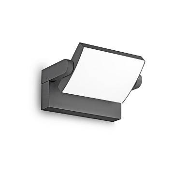 Applique Moderna Swipe Alluminio Antracite Led 20,5W 3000K Luce Calda Applique Moderna Swipe Alluminio Antracite Led 20,5W 3000K Luce Calda
