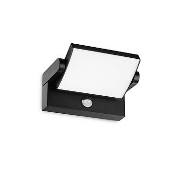 Applique Moderna Swipe Alluminio Nero Led 21W 3000K Luce Calda Applique Moderna Swipe Alluminio Nero Led 21W 3000K Luce Calda