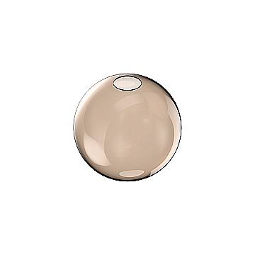 Rosone Contemporaneo Rubber Metallo Ambra Grande