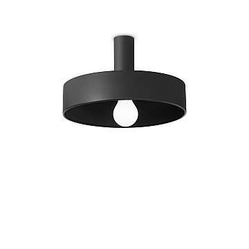 Plafoniera Moderna Mix Up Metallo Nero 1 Luce E27