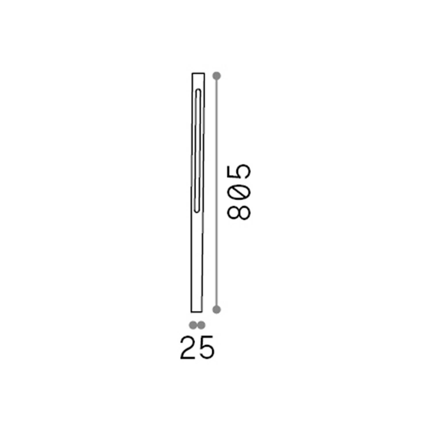 Piantana Moderna Jedi Metallo Nero Led 12W 3000K Luce Calda 293189