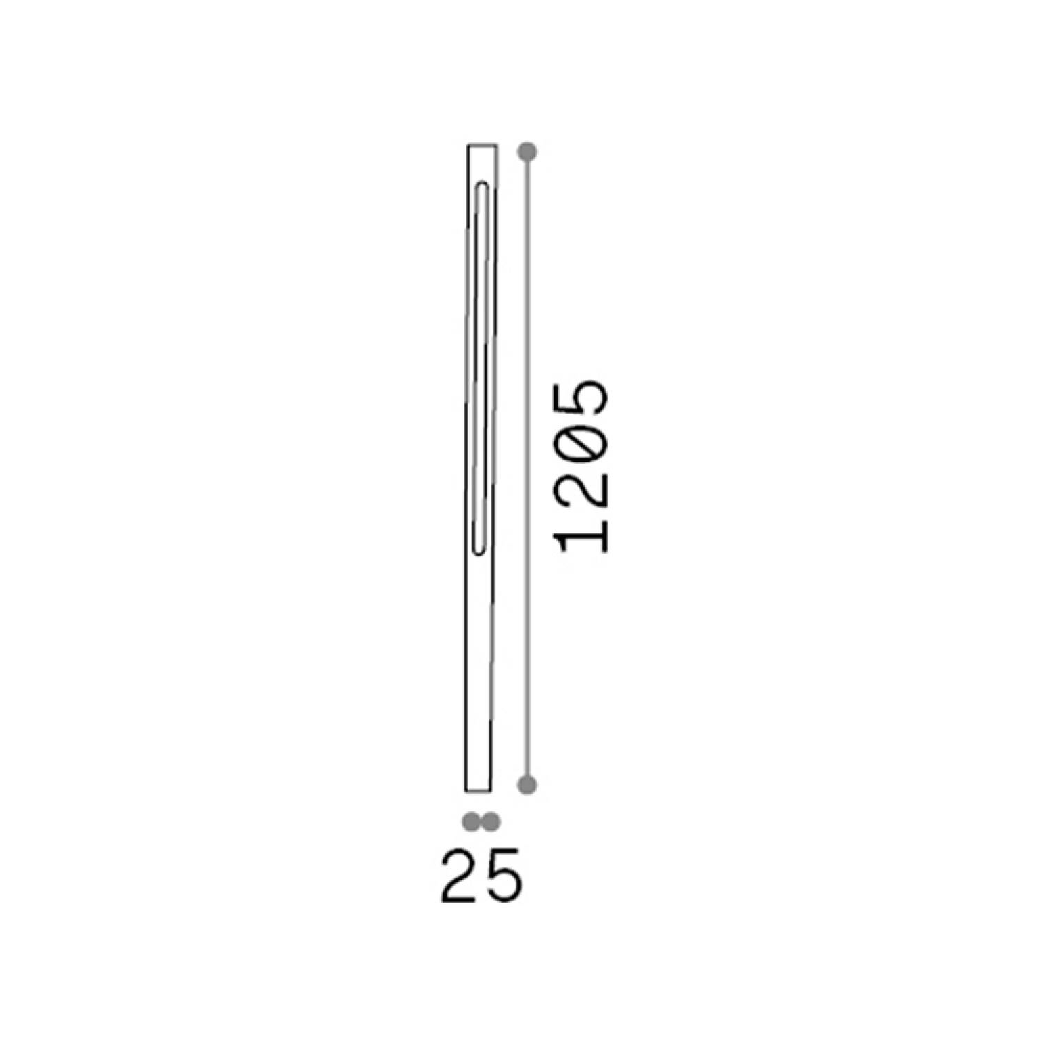 Piantana Moderna Jedi Metallo Nero Led 19W 3000K Luce Calda 293196