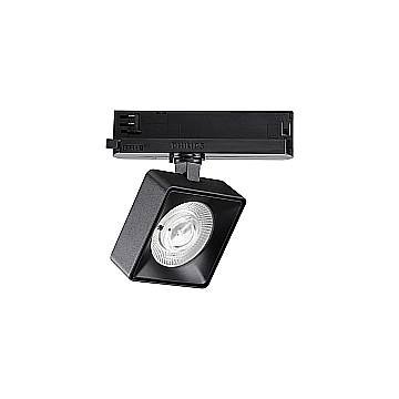 Proiettore Square Pov Metallo Nero 1 Luce 22W 3000K Luce Calda