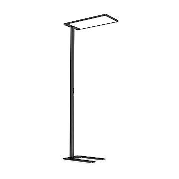 Piantana Moderna Comfort Metallo Nero Led 76W K Luce Calda 3000K