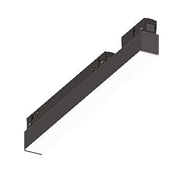 Supporto Lineare Binario Ego Alluminio Nero Led 7W 3000K Luce Calda 1-10V Supporto Lineare Binario Ego Alluminio Nero Led 7W 3000K Luce Calda 1-10V