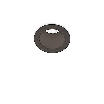 Ideal Lux Faretto design Quark 1 luce LED integrato nero alluminio