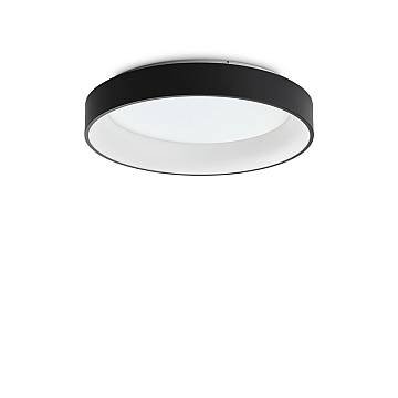 Plafoniera Moderna Ziggy Metallo Nero Led 42W 3000K Luce Calda Plafoniera Moderna Ziggy Metallo Nero Led 42W 3000K Luce Calda