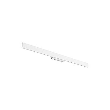 Applique Da Parete Contemporaneo Linea Alluminio Bianco Led 20W 3000K Ip54