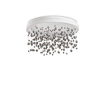 Plafoniera Contemporanea Armony Metallo Bianco Led Integrato 61W 3000K Ip20