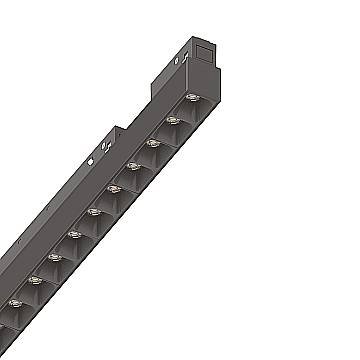Ideal Lux Faretto moderno Ego Accent 1 luce LED integrato nero alluminio