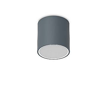 Ideal Lux Lampada da soffitto moderna TECHO 1 luce GU10 IP54 antracite metallo