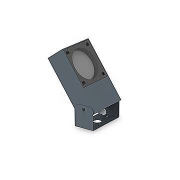 Ideal Lux Proiettore Sirio 1 luce GX53 IP65 antracite metallo vetro Ideal Lux Proiettore Sirio 1 luce GX53 IP65 antracite metallo vetro