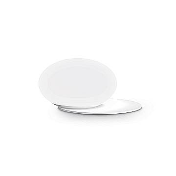 Ideal Lux Lampada da tavolo NINFEA 1 luce GX53 bianco vetro metallo