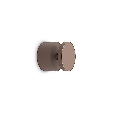Ideal Lux Applique moderna TOFFEE 1 luce LED integrato IP65 coffee metallo