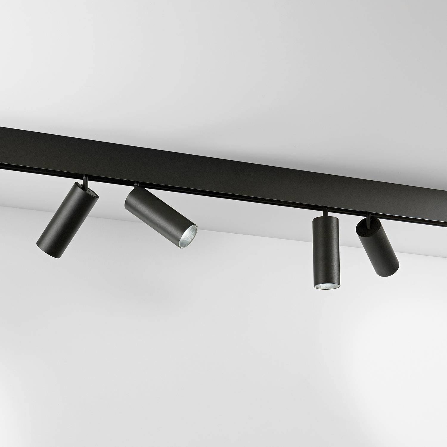 Faretto Per Sistema Ego Double 2 Luci Led Integrato Nero 321806