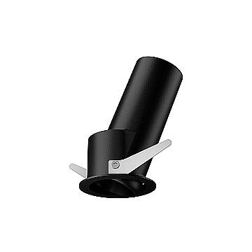Ideal Lux Faretto moderno Quark 1 luce LED integrato nero alluminio