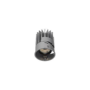 Ideal Lux Faretto moderno Zeus 1 luce LED integrato grigio metallo